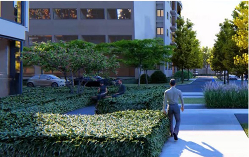 龙湖蓝海引擎产业园内景